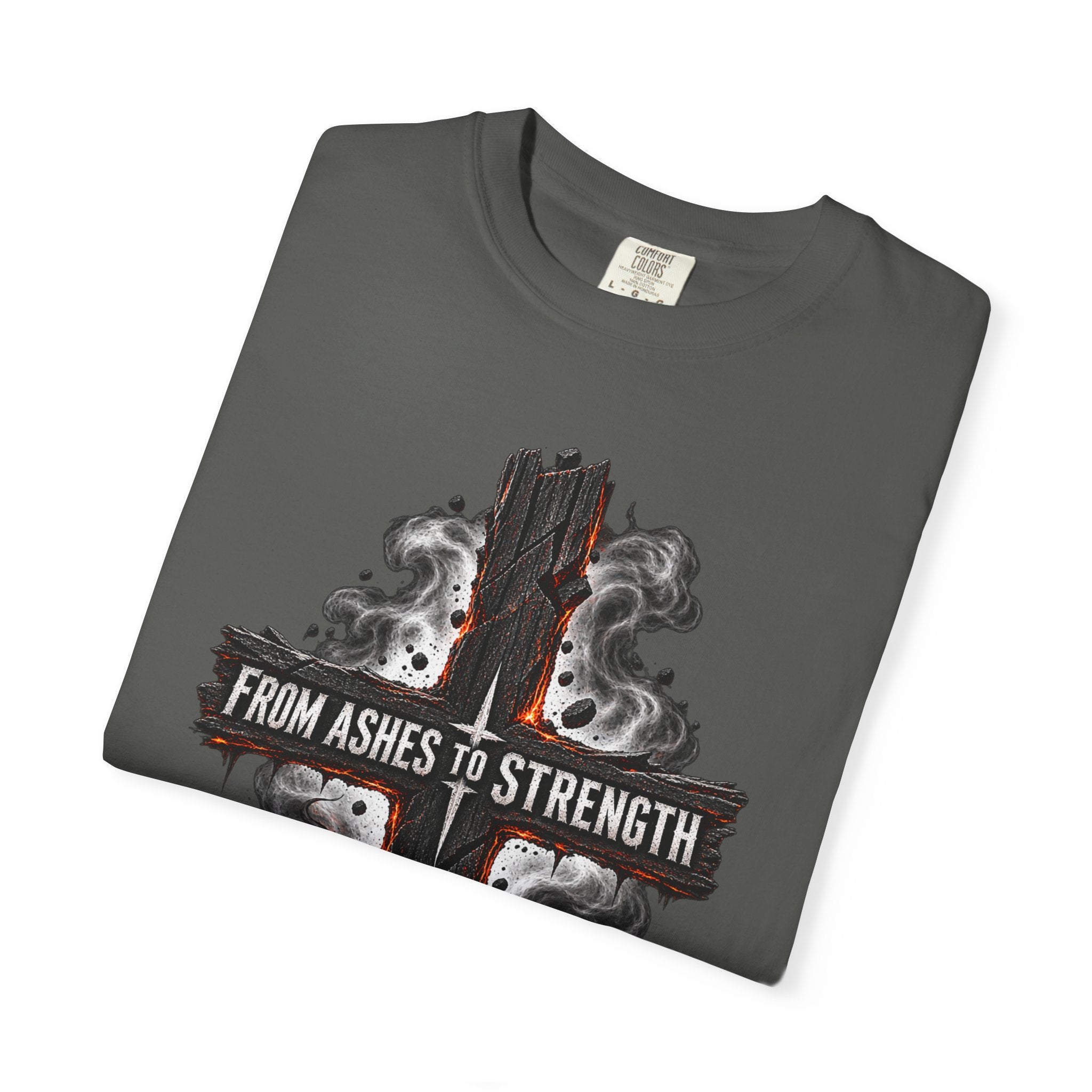 From Ashes to Strength Cross T-Shirt