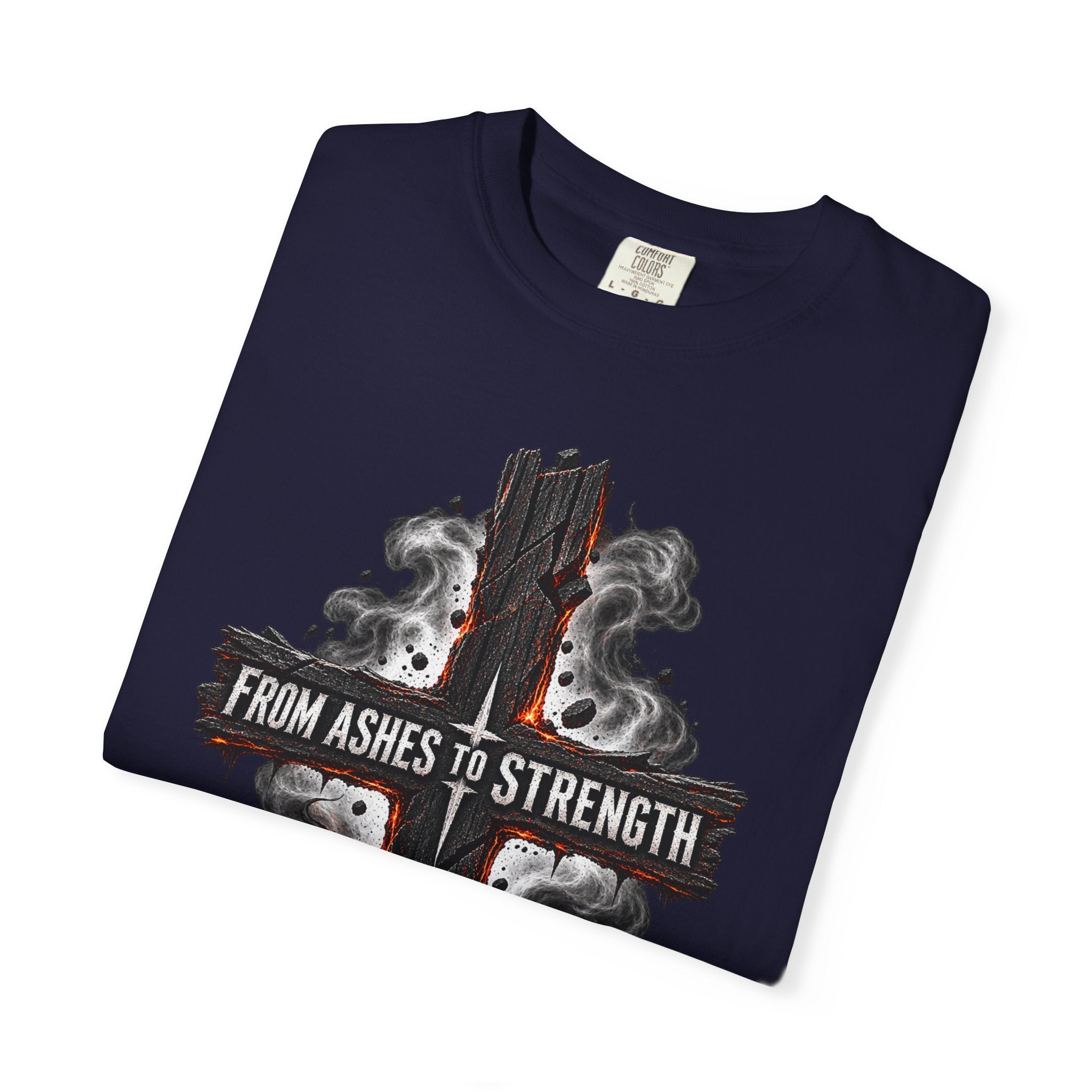 From Ashes to Strength Cross T-Shirt