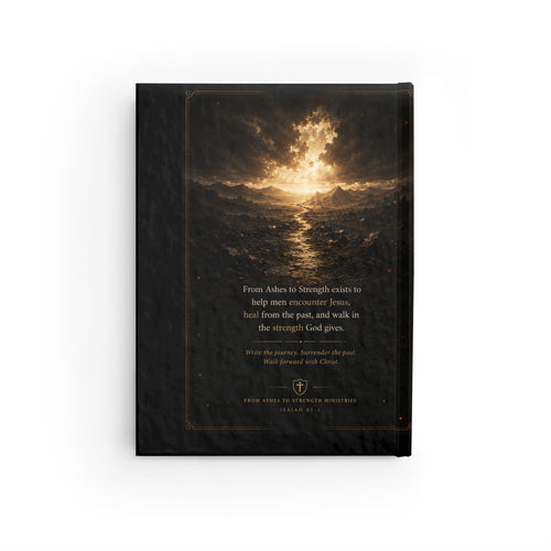 From Ashes to Strength Journal — Christian Faith Reflection Notebook