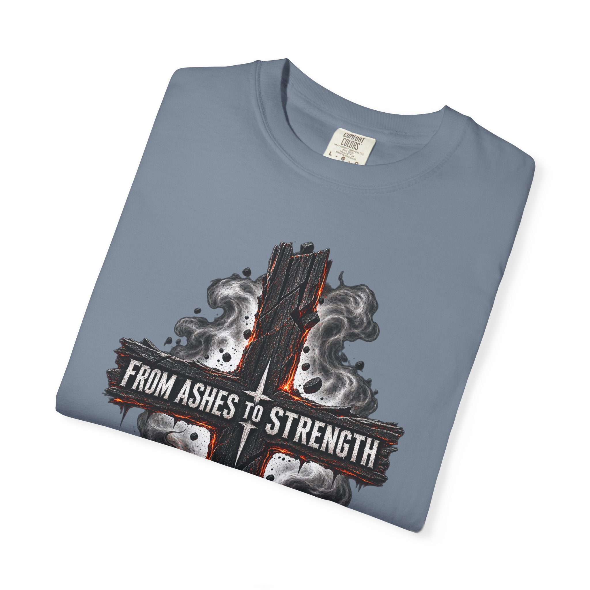 From Ashes to Strength Cross T-Shirt