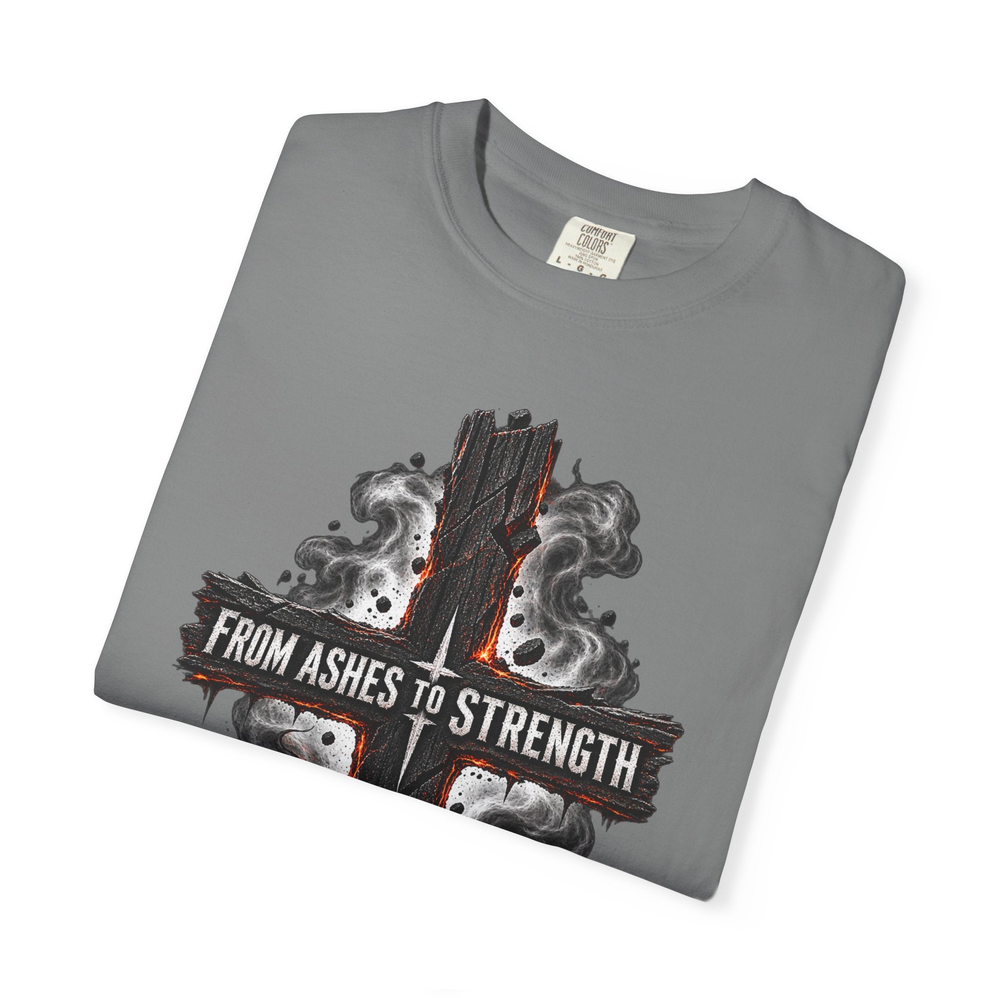 From Ashes to Strength Cross T-Shirt