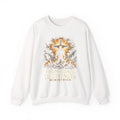 From Ashes To Strength Ministries Crewneck Sweatshirt — Christian Faith Cross Design