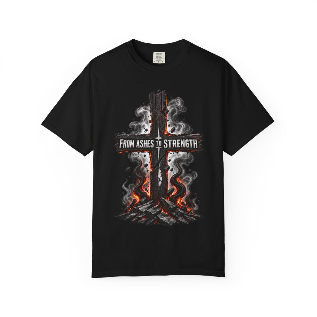 From Ashes to Strength Cross T-Shirt
